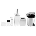 Gedy NE1011 Chrome Free Standing Bathroom Accessory Set